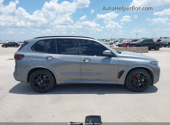 5UX23EU08R9V43577 2024 BMW X5 Gray Vista del cuadro de instrumentos