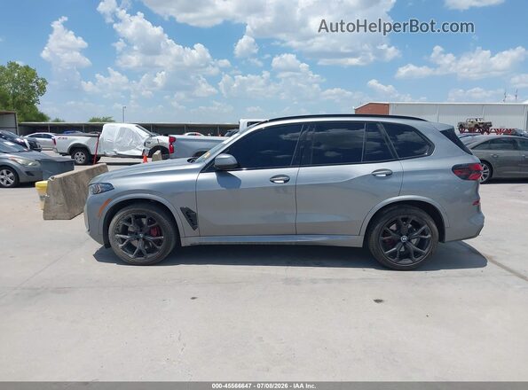 5UX23EU08R9V43577 2024 BMW X5 Gray Vista interior trasera