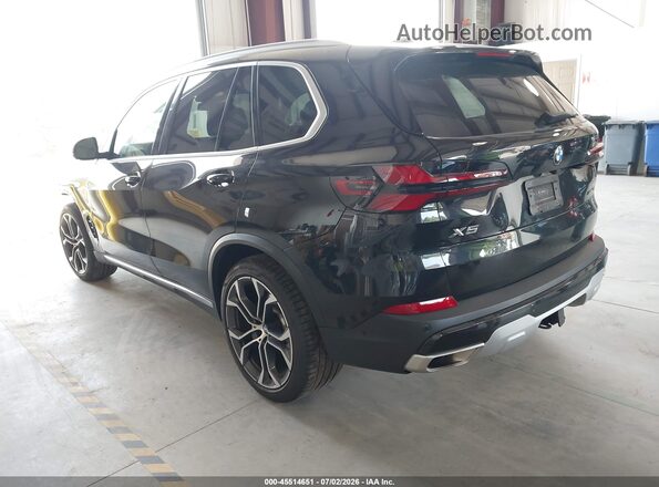 5UX23EU08S9W58119 2025 BMW X5 Black Rear left