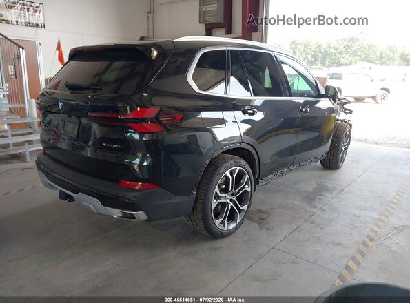 5UX23EU08S9W58119 2025 BMW X5 Black Rear right