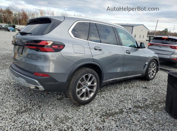 5UX23EU09R9S33535 2024 BMW X5 Gray უკანა მარჯვენა