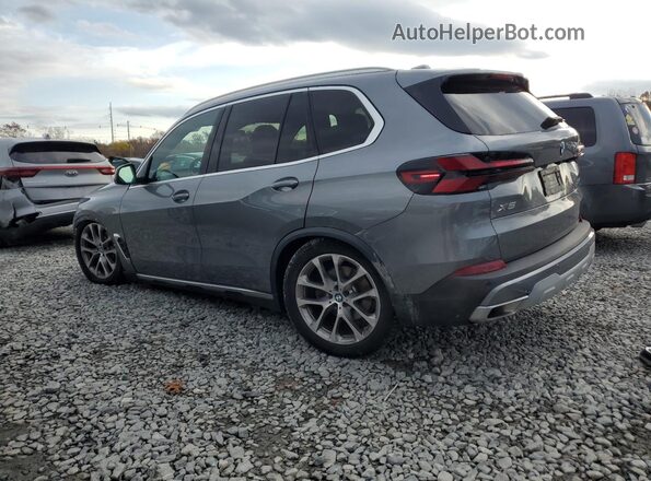 5UX23EU09R9S33535 2024 BMW X5 Gray უკანა მარცხენა