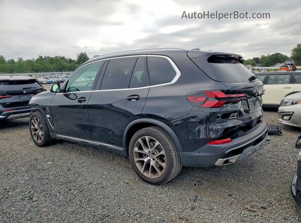 5UX23EU09R9V63093 2024 BMW X5 Black Trasero izquierdo