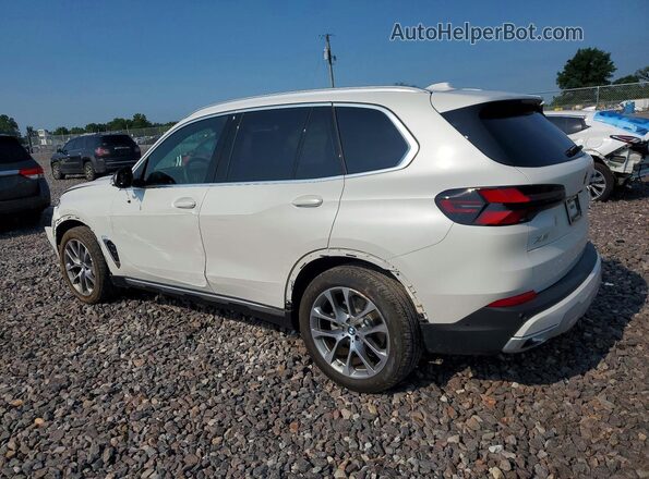 5UX23EU09T9312338 2026 BMW X5 White Հետևի ձախ
