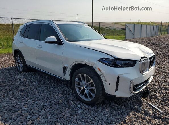 5UX23EU09T9312338 2026 BMW X5 White Առջևի աջ