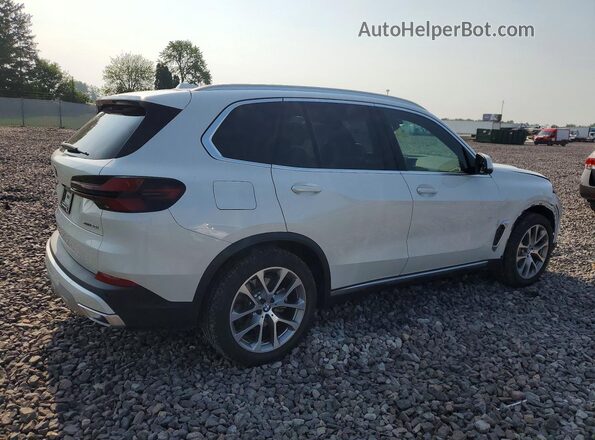 5UX23EU09T9312338 2026 BMW X5 White Հետևի աջ