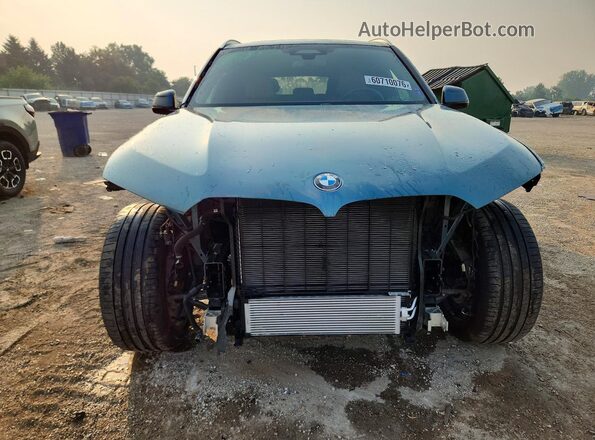 5UX23EU0XR9S15447 2024 BMW X5 Blue Vista frontal