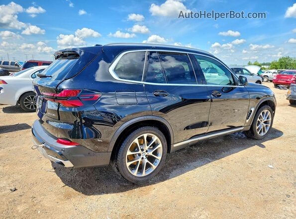 5UX23EU0XR9V62891 2024 BMW X5 Black Հետևի աջ