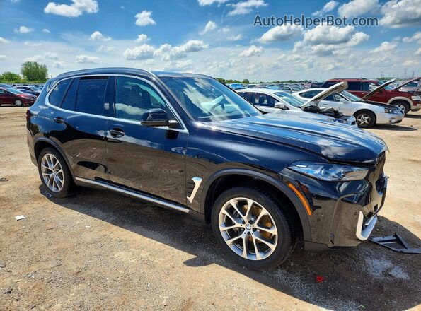 5UX23EU0XR9V62891 2024 BMW X5 Black Առջևի աջ