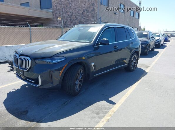 5UX23EU0XR9V70747 2024 BMW X5 Gray Vista tres cuartos delantera izquierda