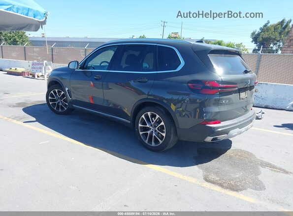 5UX23EU0XR9V70747 2024 BMW X5 Gray Trasero izquierdo