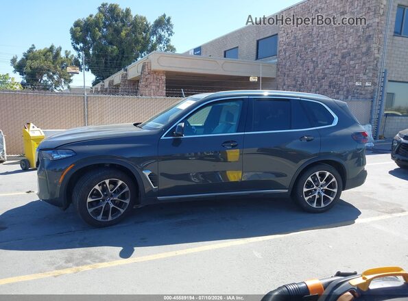 5UX23EU0XR9V70747 2024 BMW X5 Gray Vista interior de 360 grados