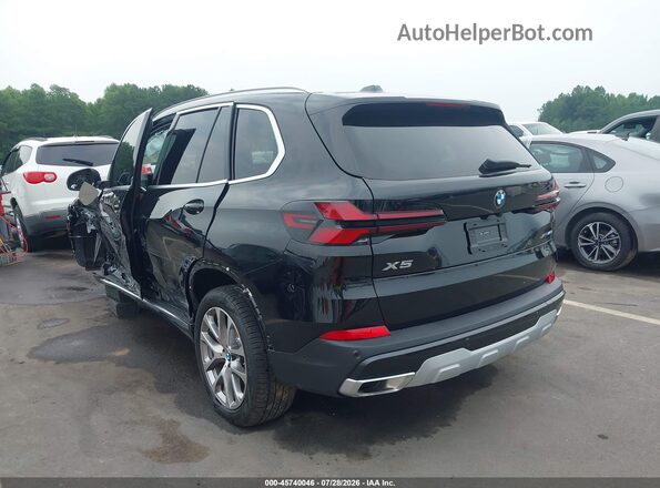 5UX23EU0XR9V87757 2024 BMW X5 Black Задня ліва чверть