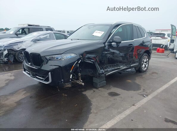 5UX23EU0XR9V87757 2024 BMW X5 Black Передня ліва чверть