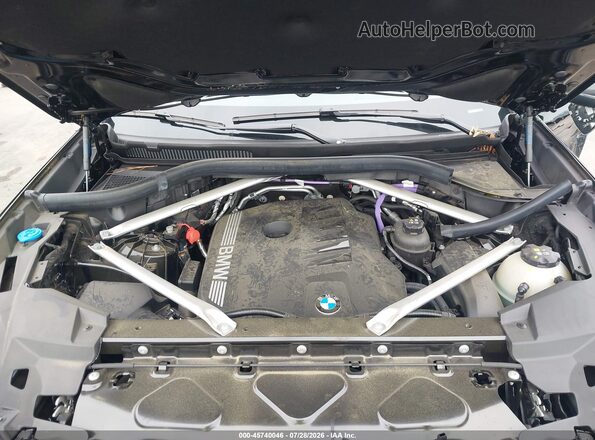 5UX23EU0XR9V87757 2024 BMW X5 Black Вид ззаду