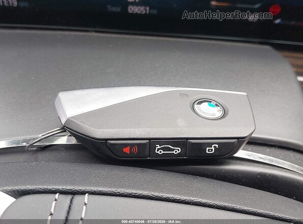5UX23EU0XR9V87757 2024 BMW X5 Black Вид панелі приладів