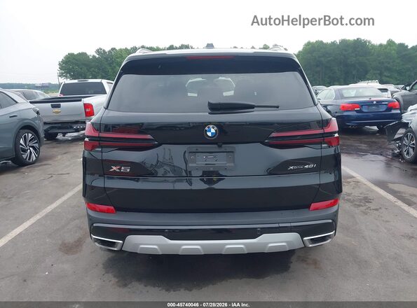 5UX23EU0XR9V87757 2024 BMW X5 Black 