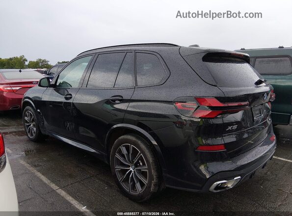 5UX23EU0XS9W69784 2025 BMW X5 Black Vista interior de 360 grados