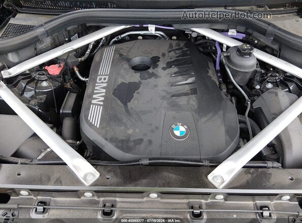5UX23EU0XS9W69784 2025 BMW X5 Black Vista trasera
