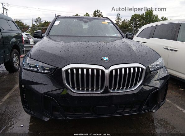 5UX23EU0XS9W69784 2025 BMW X5 Black Vista del cuadro de instrumentos