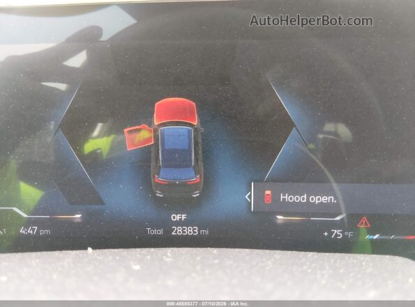 5UX23EU0XS9W69784 2025 BMW X5 Black Vista de los asientos traseros