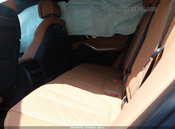 5UX23EU0XS9X73322 2025 BMW X5 Gray Vista de la etiqueta del VIN
