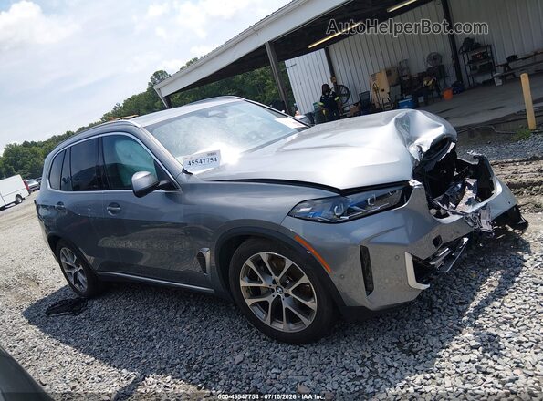 5UX23EU0XS9X73322 2025 BMW X5 Gray Vista interior trasera