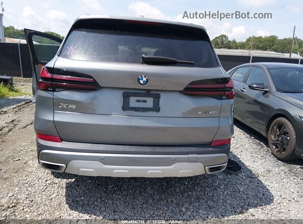 5UX23EU0XS9X73322 2025 BMW X5 Gray 