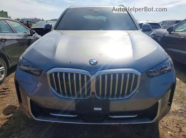 5UX23EU0XS9Z29410 2025 BMW X5 Silver Вид спереду
