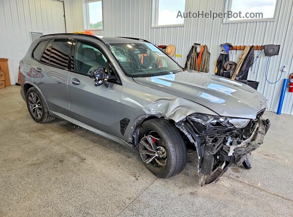 5UX23EU0XT9058932 2026 BMW X5 Серый Передняя правая четверть