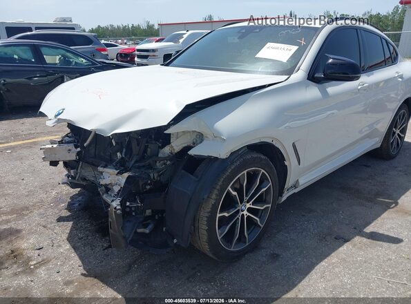 5UX2V1C00M9E90762 2021 BMW X4 White 