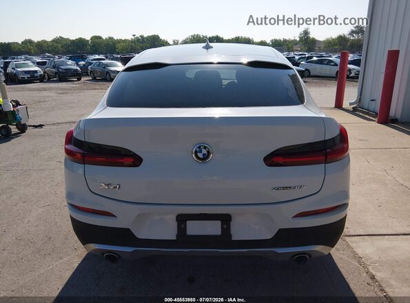 5UX2V1C03LLE67221 2020 BMW X4 White 
