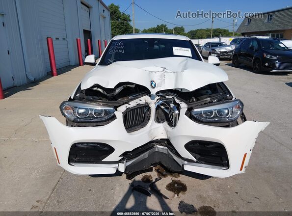 5UX2V1C03LLE67221 2020 BMW X4 White Instrument cluster view