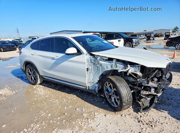 5UX2V1C05L9C53005 2020 BMW X4 White Przód prawy