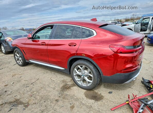 5UX2V1C05L9C67941 2020 BMW X4 Red Հետևի ձախ