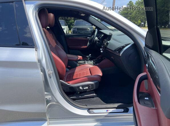 5UX2V1C05LLE67544 2020 BMW X4 Серебряный Вид спереди
