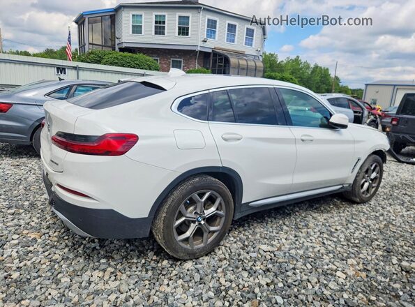 5UX2V1C09L9B67132 2020 BMW X4 White Задня права чверть