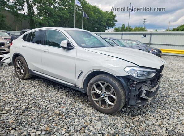 5UX2V1C09L9B67132 2020 BMW X4 White Передня права чверть