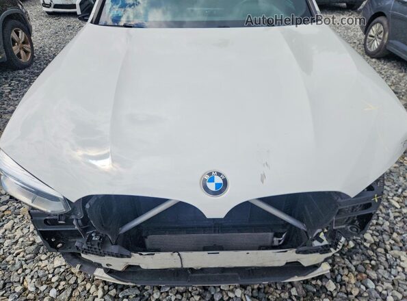 5UX2V1C09L9B67132 2020 BMW X4 White Вид підкапотного простору