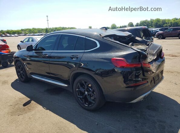 5UX2V1C09M9F37206 2021 BMW X4 Black Հետևի ձախ
