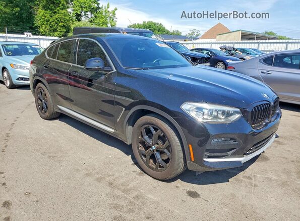 5UX2V1C09M9F37206 2021 BMW X4 Black Առջևի աջ