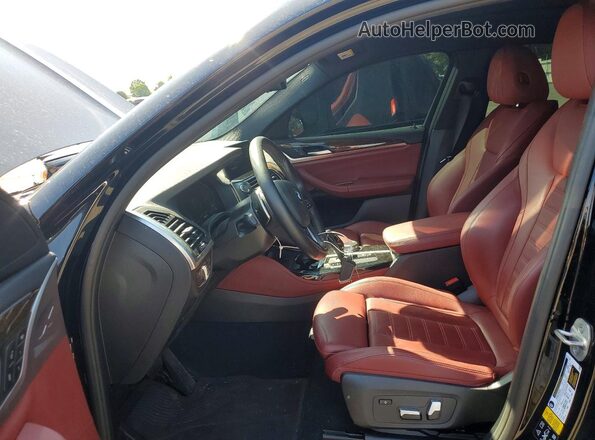 5UX2V1C09M9F37206 2021 BMW X4 Black Սալոնի դիմացի տեսք