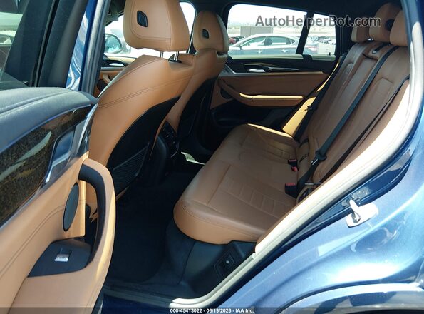 5UX2V5C01L9B52874 2020 BMW X4 Blue VIN sticker view