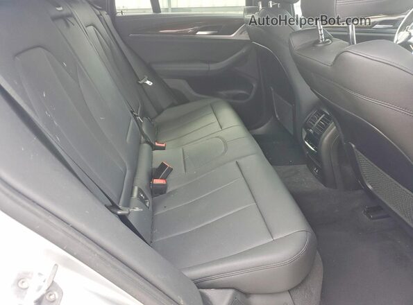 5UX2V5C02L9B17924 2020 BMW X4 Silver Հետևի նստատեղերի տեսք