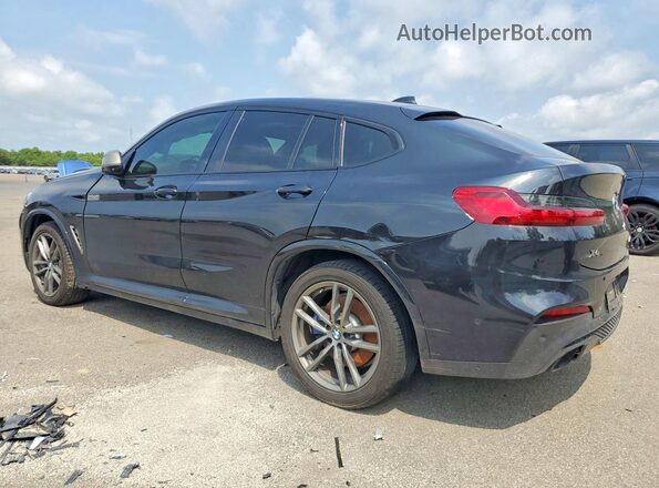 5UX2V5C02L9B85480 2020 BMW X4 Black Trasero izquierdo