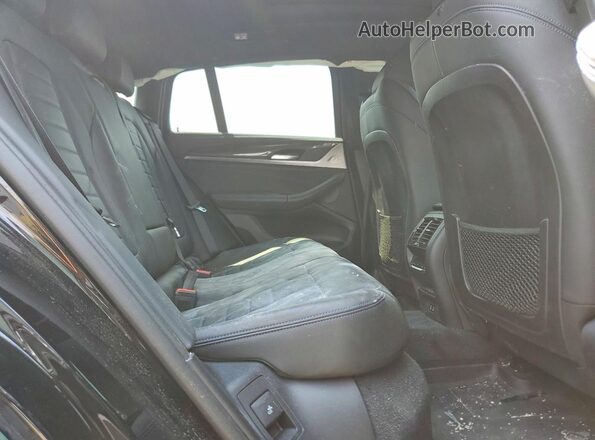 5UX2V5C02L9B85480 2020 BMW X4 Black Vista interior trasera
