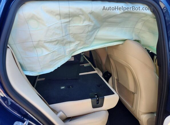 5UX2V5C03M9E50831 2021 BMW X4 Blue Вид задніх сидінь