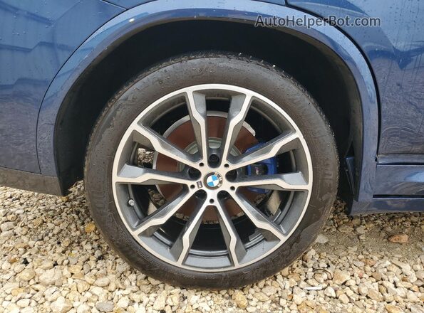 5UX2V5C08L9B04191 2020 BMW X4 Blue 