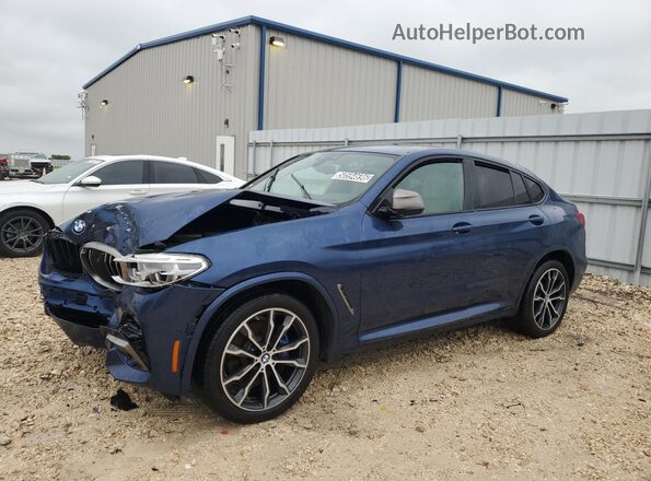 5UX2V5C08L9B04191 2020 BMW X4 Blue 