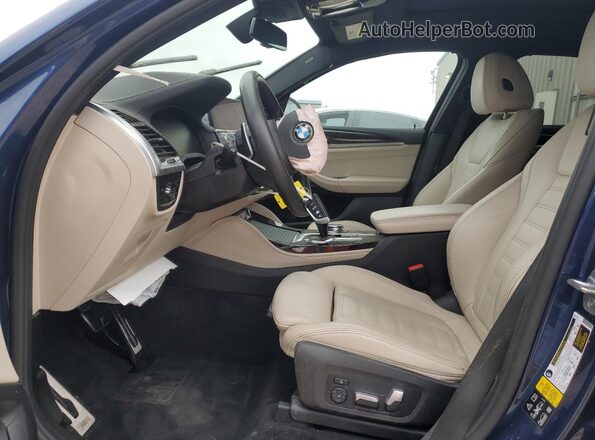 5UX2V5C08L9B04191 2020 BMW X4 Blue 